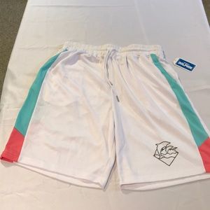 White Basketball Shorts